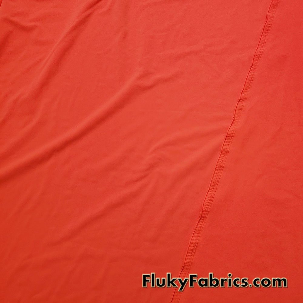 Bright Red Cotton/Spandex Jersey Fabric