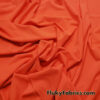Neon/Bright Orange Color Solid Matte Nylon Spandex Fabric