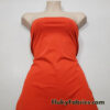 Neon/Bright Orange Color Solid Matte Nylon Spandex Fabric
