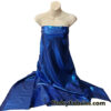 Royal Blue on Navy Mystique Metallic Foggy Foil Spandex Fabric