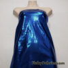 Royal Blue on Navy Mystique Metallic Foggy Foil Spandex Fabric