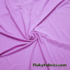 Wild Orchid Pink Solid Matte Nylon Spandex Fabric by the Yard at flukyfabrics.com