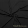 Athletic Black High Quality Recycled Poly Spandex Interlock Sport Fabric by the Yard at flukyfabrics.com