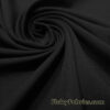 Athletic Black High Quality Recycled Poly Spandex Interlock Sport Fabric