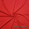 Dark Hot Coral Color Solid Matte Nylon Spandex Fabric by the Yard at flukyfabrics.com