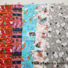 Jersey Print Assorted Fabric Cuts Bundle for Apparel and Other Crafts
