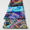Colorful Prints Assorted Spandex Fabric Bundle for Swimsuits, Hair Bands, Bikinis, Athleticwear, Swimwear and Other Crafts