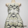 Faux Scales Snake Skin Print Swimsuit Bikini Spandex Fabric