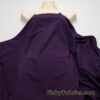 Fig Color Solid Nylon Spandex Fabric