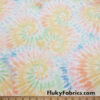 Pastel Colors Tie Dye Design Print Swimsuit Bikini Spandex Fabric