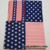 Stars and Stripes Patriotic Print Assorted Spandex Fabric Bundle for Swimsuits, Hair Bands, Bikinis, Athleticwear, Swimwear and Other Crafts
