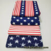 Stars and Stripes Patriotic Print Assorted Spandex Fabric Bundle for Swimsuits, Hair Bands, Bikinis, Athleticwear, Swimwear and Other Crafts
