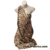 Tiger Animal Print Double Face Two Sided Nylon Spandex Fabric