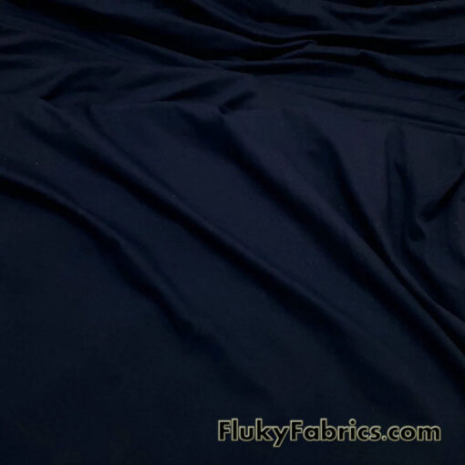 Dark Navy Swimsuit Lining Fabric, Slightly Flawed
