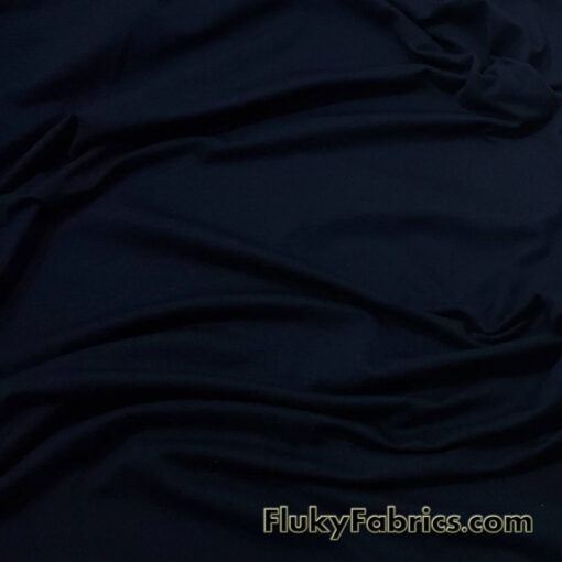 Dark Navy Swimsuit Lining Fabric, Slightly Flawed