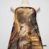 Liquid Marble Print 4-Way Stretch Mesh Fabric