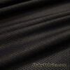 Active Mesh Black 4-Way Stretch Extra Wide Poly Spandex Sport Mesh Fabric