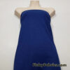 Heathered Black and Dark Royal Deep Sea Blue Athletic Poly Spandex Fabric