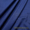 Heathered Black and Dark Royal Deep Sea Blue Athletic Poly Spandex Fabric
