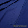 Heathered Black and Dark Royal Deep Sea Blue Athletic Poly Spandex Fabric