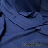 Heathered Black and Dark Royal Deep Sea Blue Athletic Poly Spandex Fabric