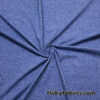 Heathered Royal Blue Athletic Activewear High Performance Poly Spandex Fabric