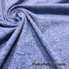Heathered Royal Blue Athletic Activewear High Performance Poly Spandex Fabric