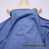 Heathered Royal Blue Athletic Activewear High Performance Poly Spandex Fabric