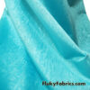 Light Turquoise Blue Moire / Moiré Taffeta 51″ Wide Fabric