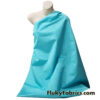 Light Turquoise Blue Moire / Moiré Taffeta 51″ Wide Fabric