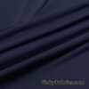 Navy Color Solid Nylon Spandex Fabric by The Yard