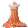 Pastel Persimmon Matte Solid Nylon Spandex Swimwear Bikini Athletic Fabric