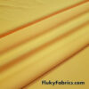 Summer Sun Golden Yellow Matte Solid Nylon Spandex Swimwear Fabric