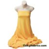 Summer Sun Golden Yellow Matte Solid Nylon Spandex Swimwear Fabric