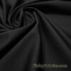 Black Solid Matte Poly Spandex Fabric