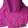 Dark Hot Pink Solid Nylon Spandex Tricot Swimwear Fabric