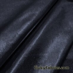 Black Shiny Mystique 4-Way Stretch Foggy Foil Spandex Fabric