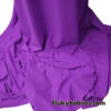 Dark Orchid Matte Solid Nylon Spandex Swimwear Fabric