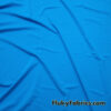 Deep Sky Blue Color Solid Matte Nylon Spandex Fabric