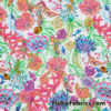 Colorful Watercolor Coral Reef Abstract Print Jersey Supima Micromodal Spandex Knit Fabric