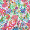 Colorful Watercolor Coral Reef Abstract Print Jersey Supima Micromodal Spandex Knit Fabric