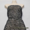 Hot Girl Black Stretch Polyester Chiffon Gauze Fabric