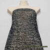 Hot Girl Black Stretch Polyester Chiffon Gauze Fabric