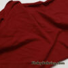 Scarlet Red Color Solid Bamboo Jersey Spandex Fabric
