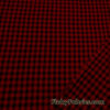 Black and Red Buffalo Check Cotton Flannel Fabric 100% Cotton – 7oz/yard