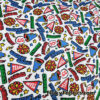 Vintage Cheer Leader Print in Quality Cotton Jersey Fabric