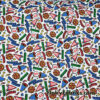 Vintage Cheer Leader Print in Quality Cotton Jersey Fabric