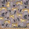 Wildcat Print on Lightweight Cotton Jersey Fabric by the Yard at flukyfabrics.com
