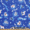 Winter Wildlife Print Cotton Jersey Fabric