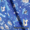 Winter Wildlife Print Cotton Jersey Fabric